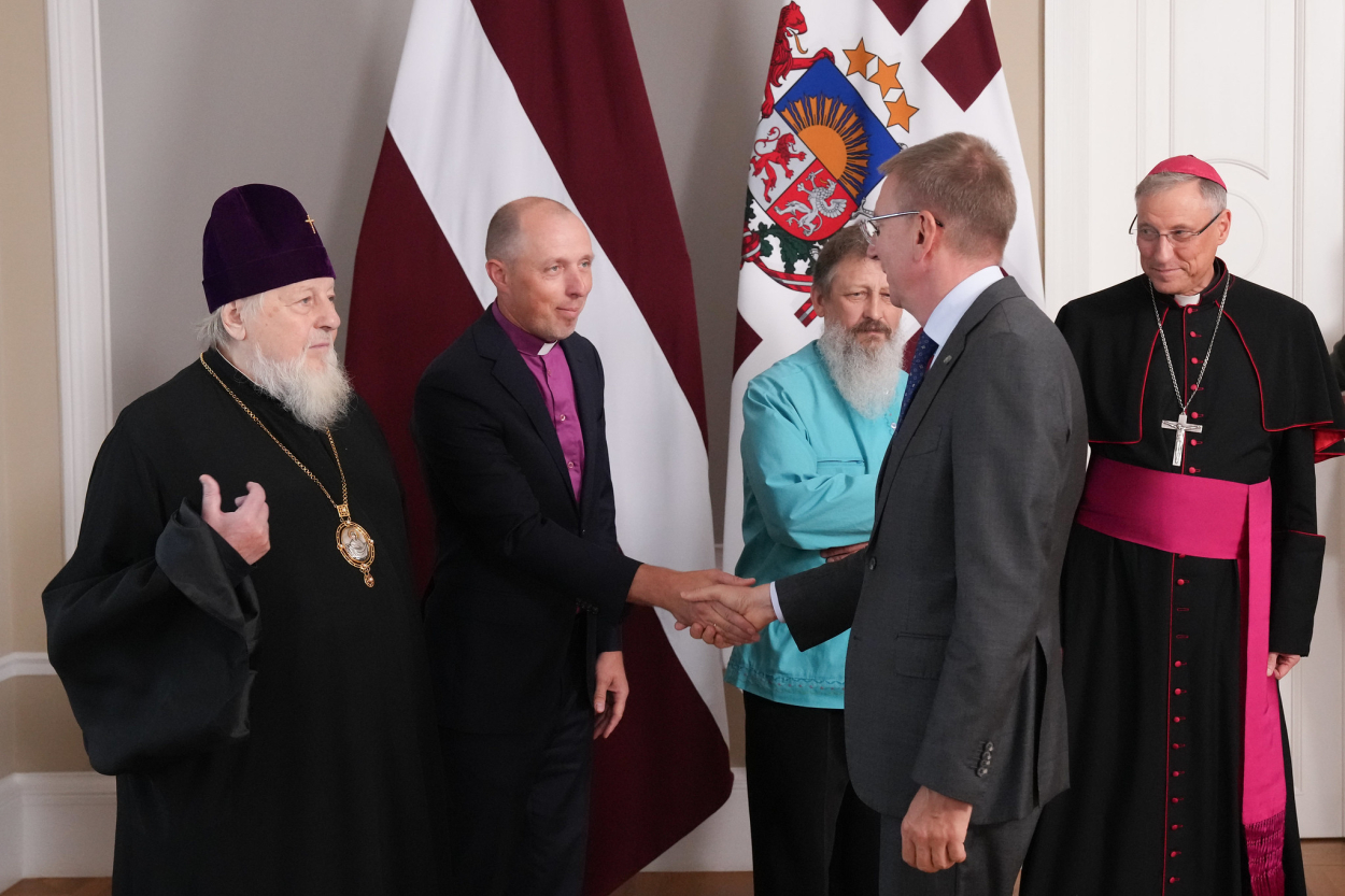 Rinkēvičs: Valstij un baznīcai ir arī kopīgas rūpes