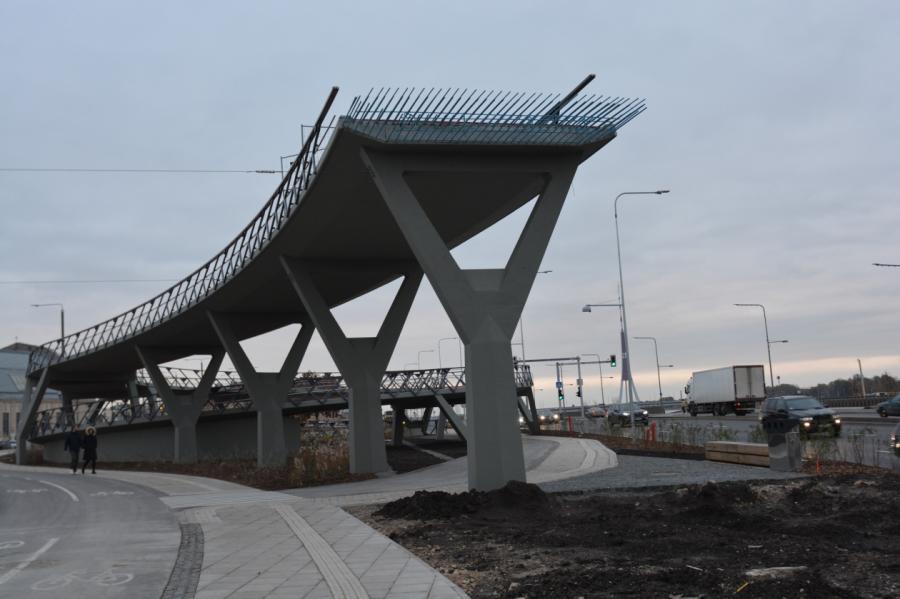 Jaunajam tiltam pār Daugavu tiks pieslēgta infrastruktūra velosipēdistiem.